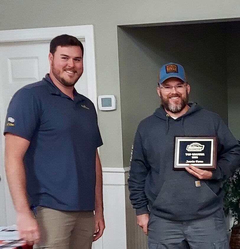 Mountaire Farms top grower Josh Macon of Sunrise Farms in Randolph County.