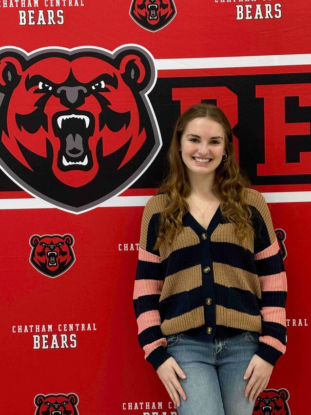Kelsey Hussey won the NCHSAA Scholar Award, giving her scholarship money to use while she plays volleyball at Pfeiffer University.