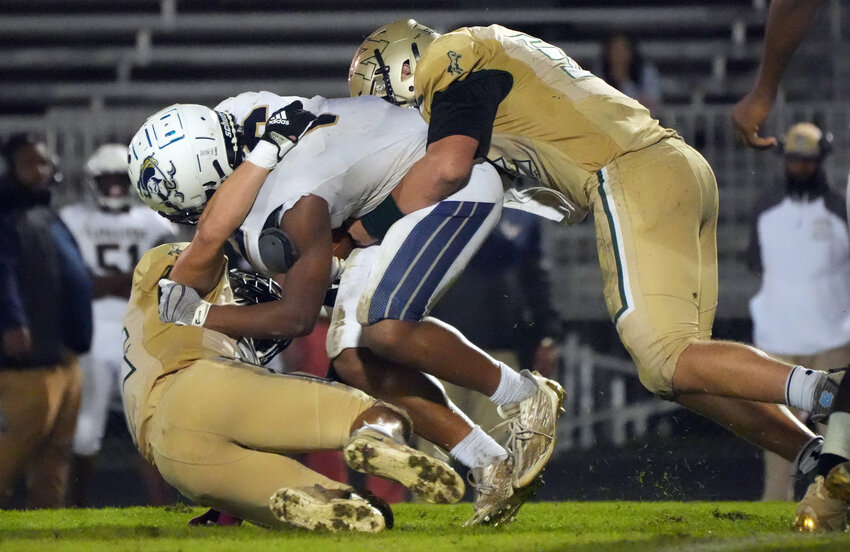 Northwood and Cummings battle during last season&rsquo;s showdown. This year&rsquo;s game will come late in the year and could determine the conference champion.