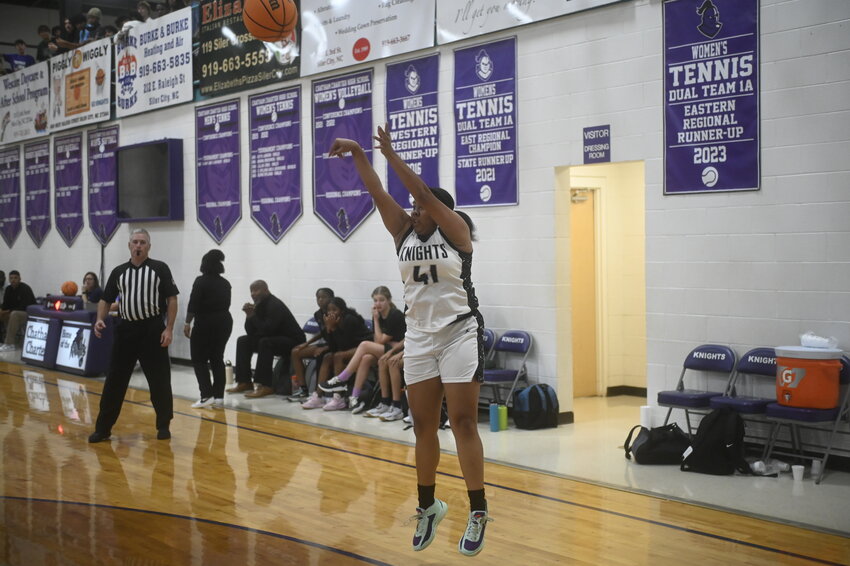 Chatham Charter&rsquo;s against Research Triangle during a non conference match at CC in Siler City on November 8, 2024.