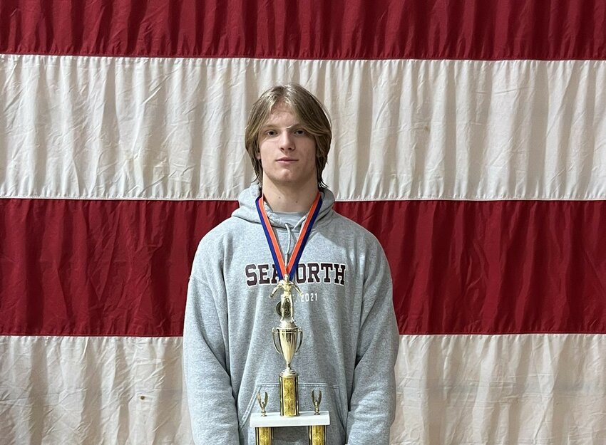 Seaforth&rsquo;s Ethan Kuball took first place at the Jim King Orange Invitational.