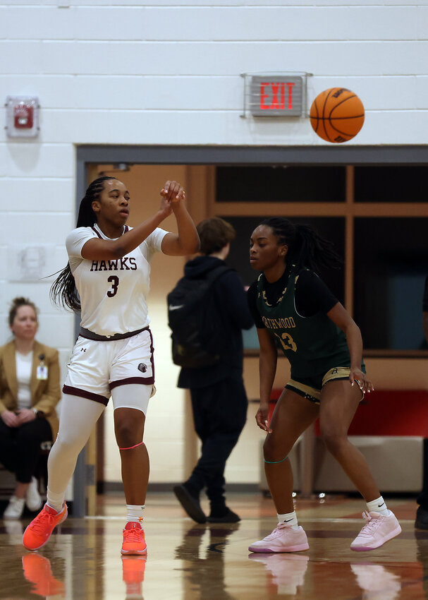 Seaforth&rsquo;s Gabby White (3) throws a pass during a game against Northwood earlier this month.