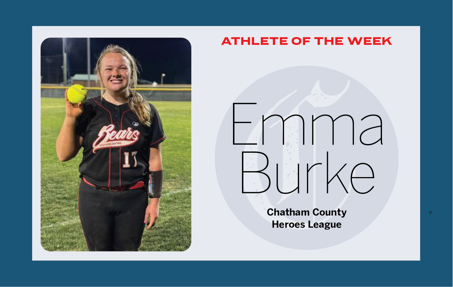 Athlete of the Week: Emma Burke | The Chatham News + Record