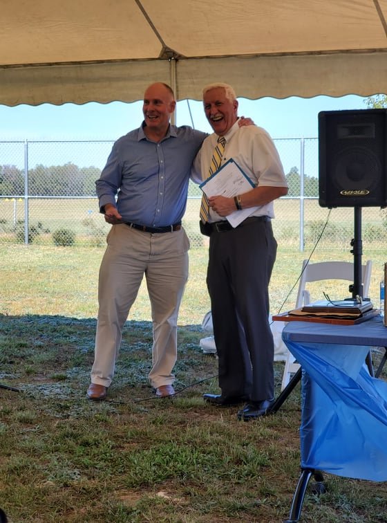 Congressman John Moolenaar presented Pirnstill and the CCTC with a Certificate of Congressional Recognition for 40 years of service to Clare County.