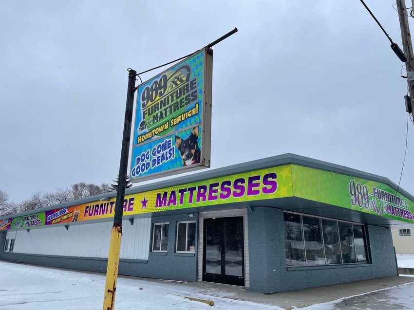 The laundromat building closed for over 20 years gets a remodel and a new life as 989 Furniture and Mattress at 458 N. First Street in Harrison.