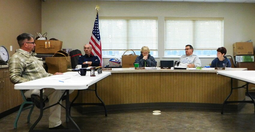 Hayes Township Board members discuss the question of how Hayes Planning Commission applicants are selected for placement on the township board&rsquo;s agenda for approval.