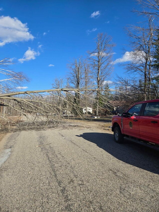 The Michigan Department of Natural Resources Incident Management Team and cooperators continue to remove tree debris from roads identified as priorities for public safety by the State Emergency Operations Center.