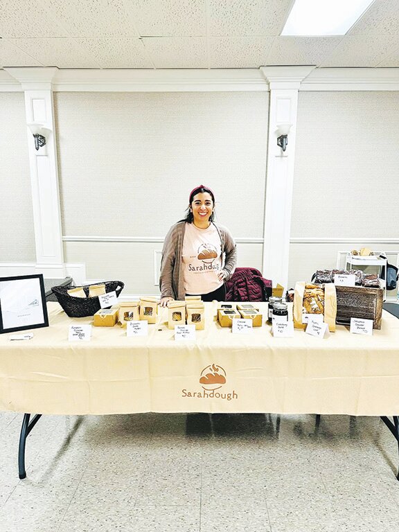 Sarah Shooltz showcases her sourdough creations, from loaves to brownies.