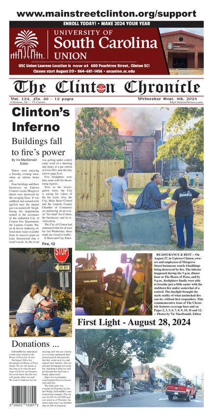 The Clinton Chronicle - September 4, 2024