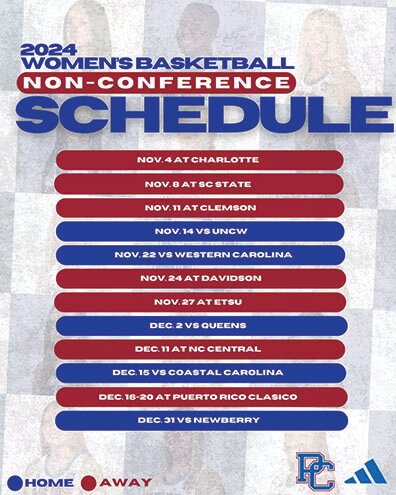 Look at Dec. 31 - Presbyterian vs Newberry in women's basketball