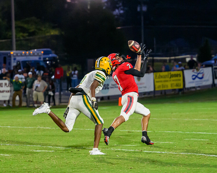 Chris Boyd (in action against Laurens) scored twice Thursday night at Chapman.