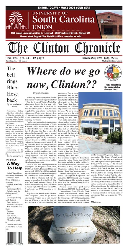 The Clinton Chronicle - October 16, 2024