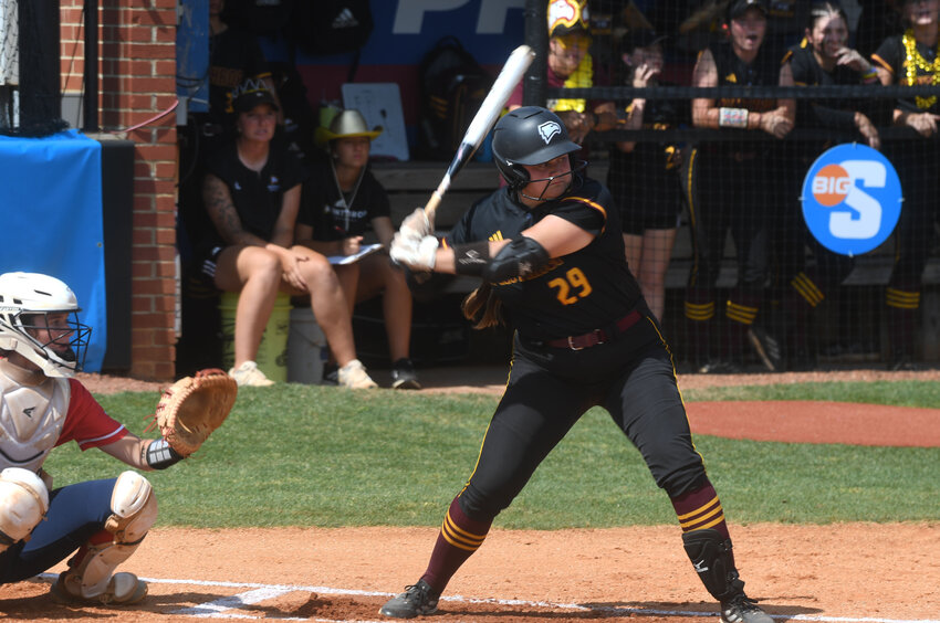 Player of the Year -- Megan Powell, DP/P, Winthrop (action photos are from Winthrop vs Radford)