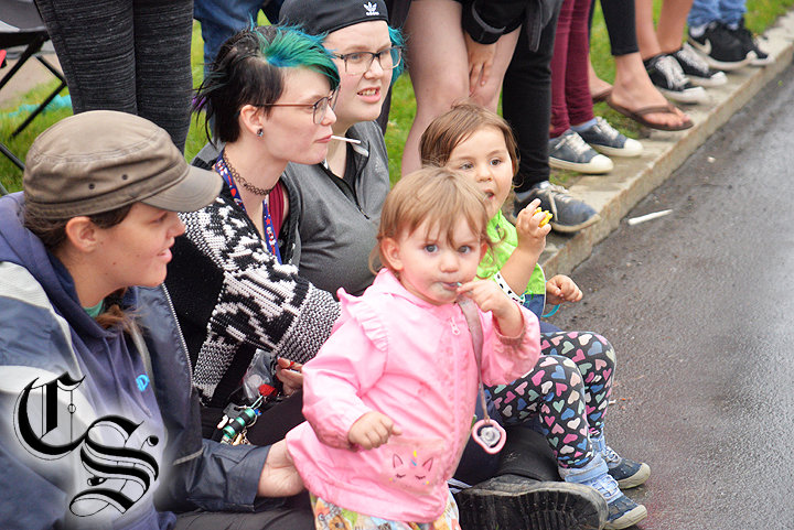 Spectators of many ages gathered Tuesday in the city of Cortland for the 2022 Cortland County Dairy Parade.