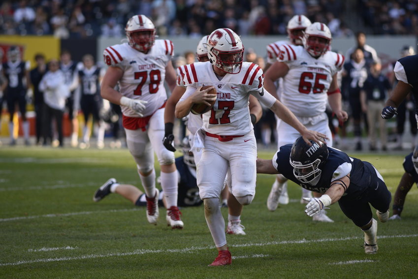 “rooting Red All The Way” Suny Cortland Falters As Rival Ithaca Takes 