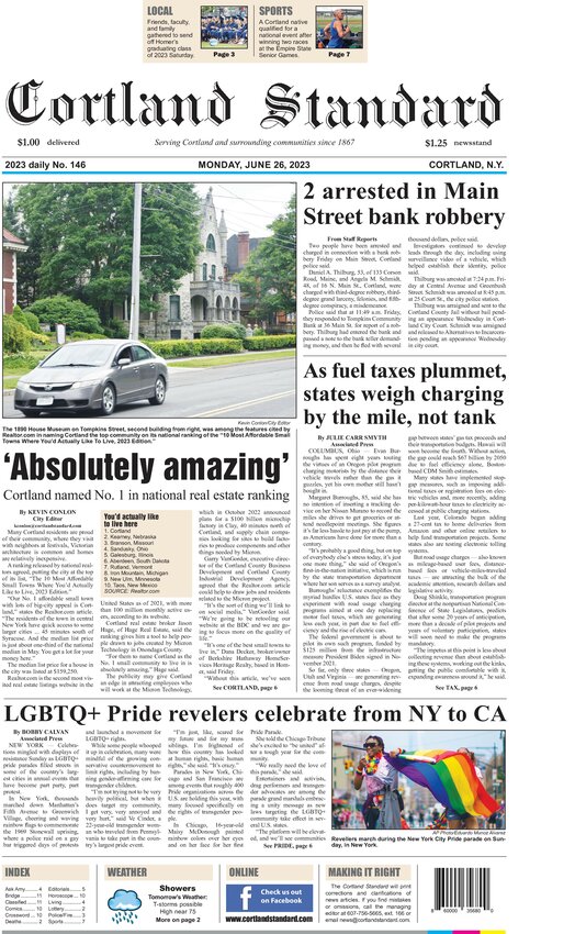 June 26 2023 cortland standard