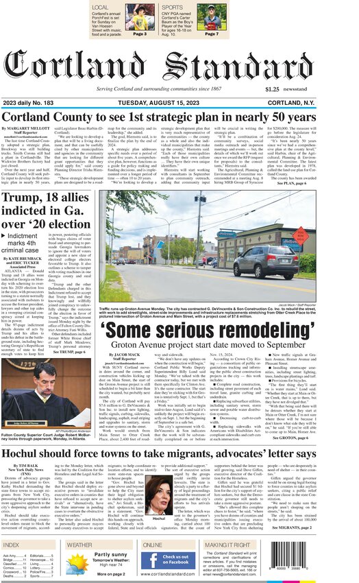 August 15, 2023 - Cortland Standard