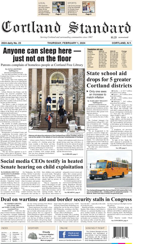 February 1, 2024 - Cortland Standard