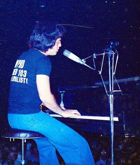 Billy Joel performs in 1974 at Moffett Hall at SUNY Cortland.