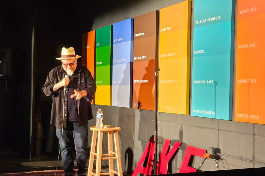 Comedian Bobcat Goldthwait performs in 2023 at the Duck and Red Octopus Short Funny Animated Film Festival. The event returns to Cortland Sept. 28.