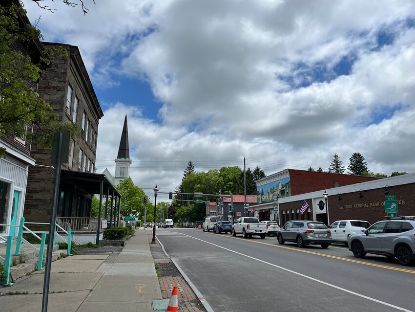 The Village of Dryden’s Main St., pictured, is expected to get a facelift after the village was awarded $4.5 million through the NY Forward program.