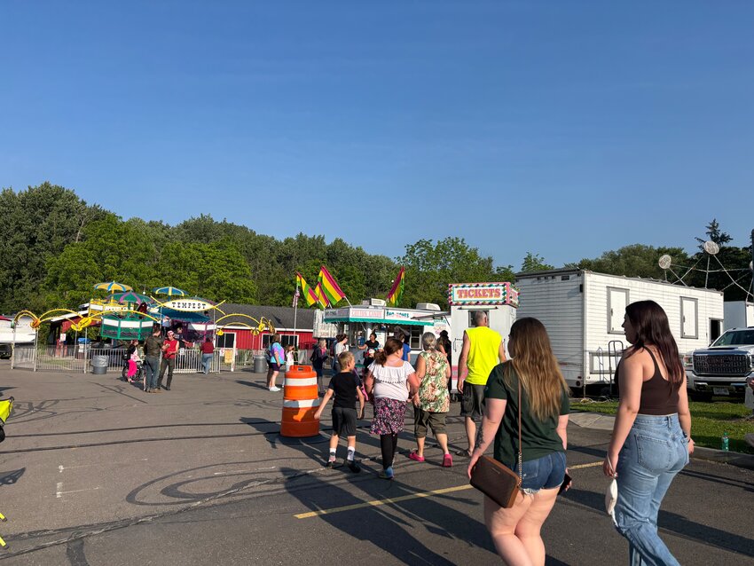 Homer residents attend Fireman Field Days for the carnival rides, games and community.