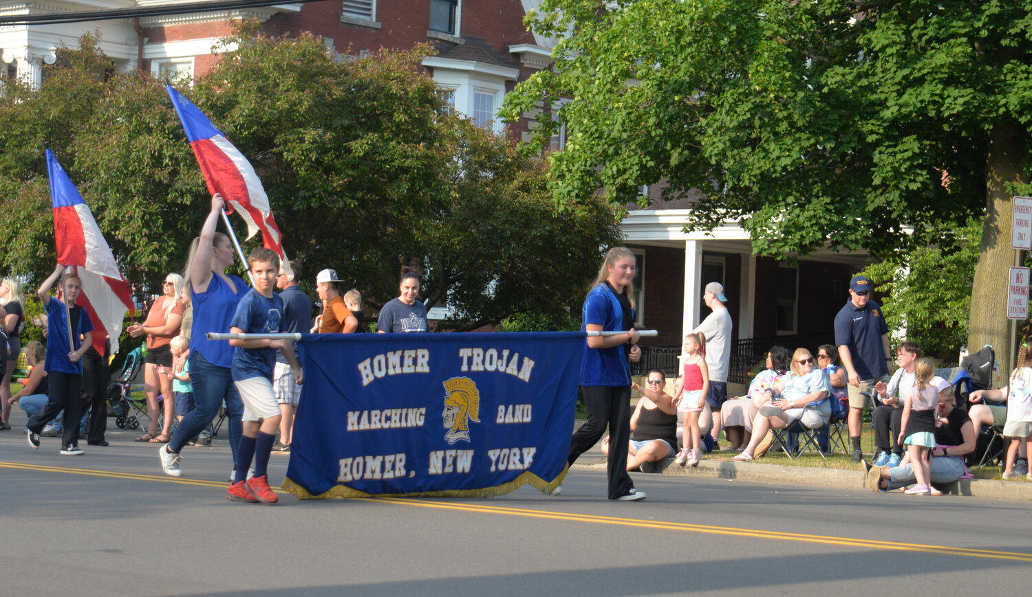 Homer hosts hundreds for Field Days Dairy floats, gymnasts march with ...