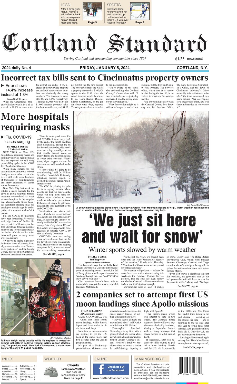 January 5, 2024 - Cortland Standard