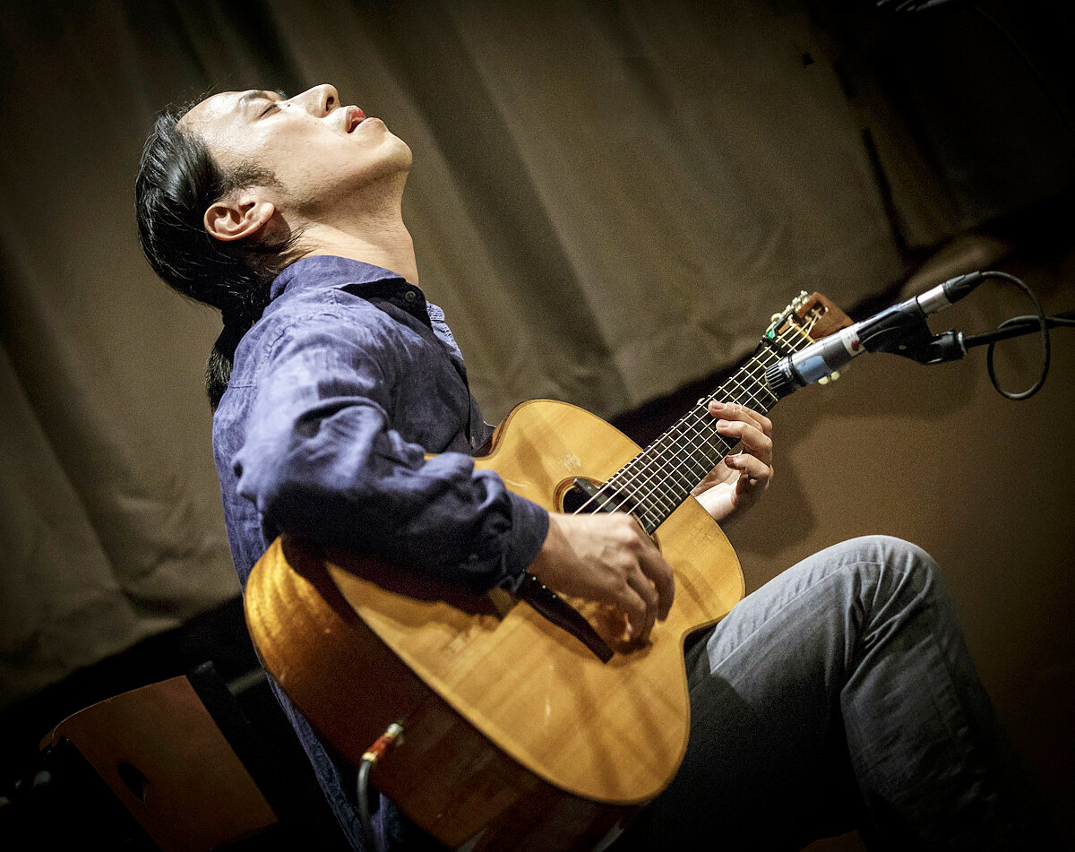 Hiroya Tsukamoto has placed second, twice in the International Fingerstyle Guitar Championship. He will perform a concert, and teach a seminar, this week at Rose Hall in Cortland.