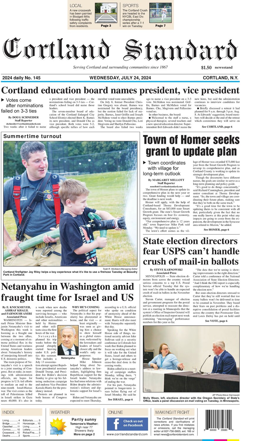 July 24, 2024 - Cortland Standard