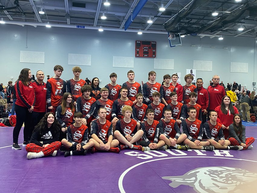 Southmont wrestling placed 11th with a 1-2 record at the 2022 Team State Saturday at Martinsville High School.