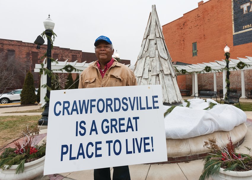 Bishop Clarence Lee had something to tell the community in December 2014: &quot;Crawfordsville is a great place to live!&quot;