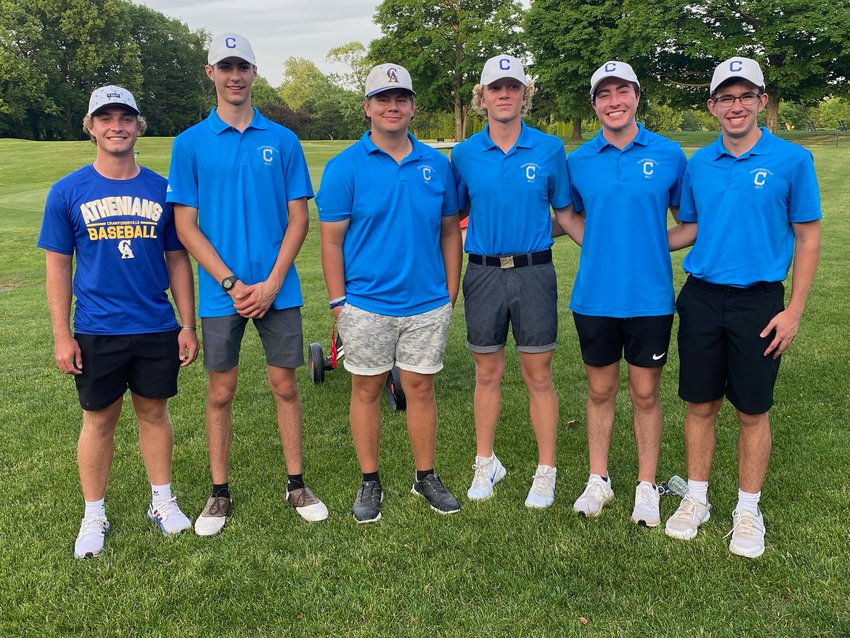 Crawfordsville boys golf edged out county rival Southmont yet again. This time it was for the county title as CHS bested the Mounties 347-349. The county title also give Crawfordsville the Journal Review&rsquo;s Montgomery County Chase title for the first time in school history.