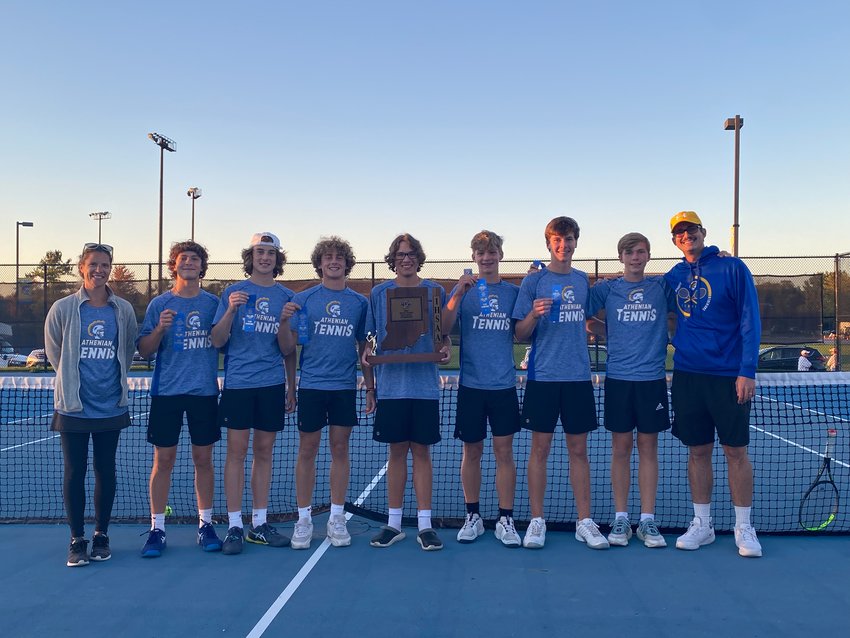 Crawfordsville boys tennis are the 2022 sectional champions as they defeated county rival Southmont 4-1 on Wednesday. It&rsquo;s the 1st sectional title for CHS since 2017 and the 31st overall in school history.