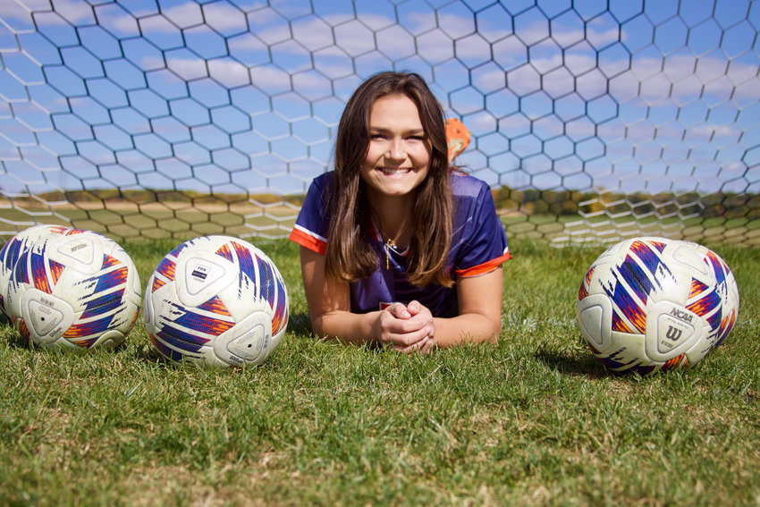 North Montgomery's Teegan Bacon is third all-time leading scorer in Montgomery County girls soccer history with 101 career goals. She'll continue her soccer career at North Central College in the fall.