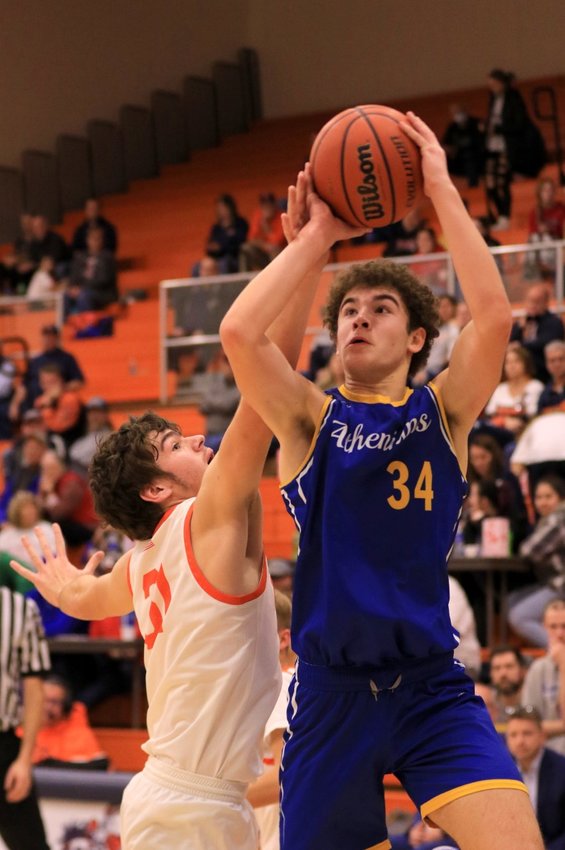 Crawfordsville&rsquo;s Alex Saidian and North Montgomery&rsquo;s Drew Norman are the two big men down low for their repsective squads. The Athenians and Chargers will square off for the second time in nearly three weeks when they meet up in the opening round of the 16th annual Boys Sugar Creek Classic on Friday.
