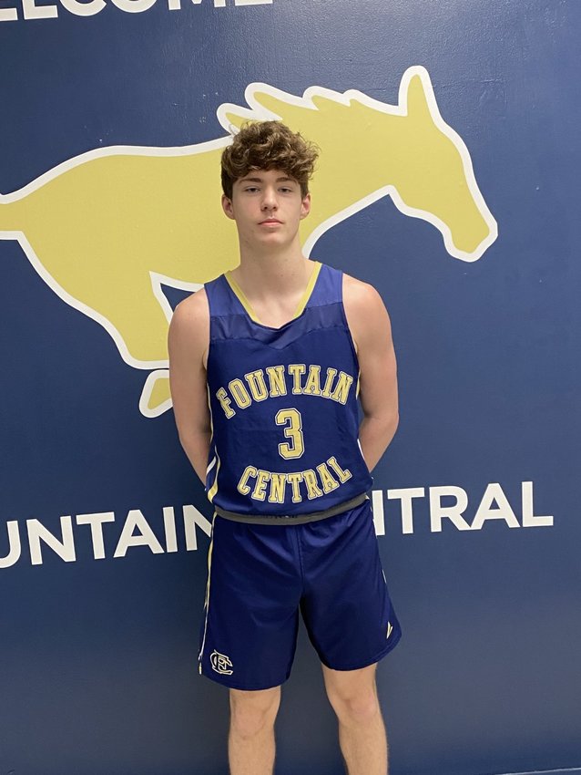 Fountain Central's Will Harmon emerged a star for the Mustangs this past season and led them to a 23-5 record in a season which will be remembered in school history.