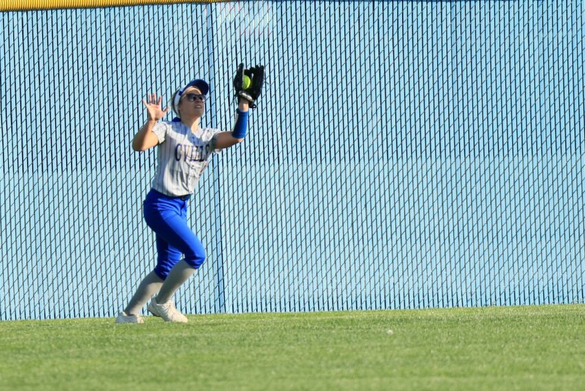 Senior Halle Elliott has been a leader both at the plate and out in field for Crawfordsville this season.