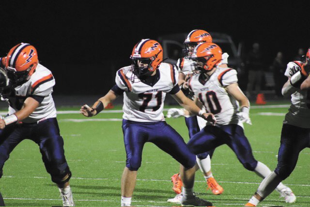 North Montgomery offensive tackle Andy Veselji (No. 71) lives a life a little different than most traditional high school students. Veselji each summer goes back to his home town in Macedonia, a country with a very rich history.