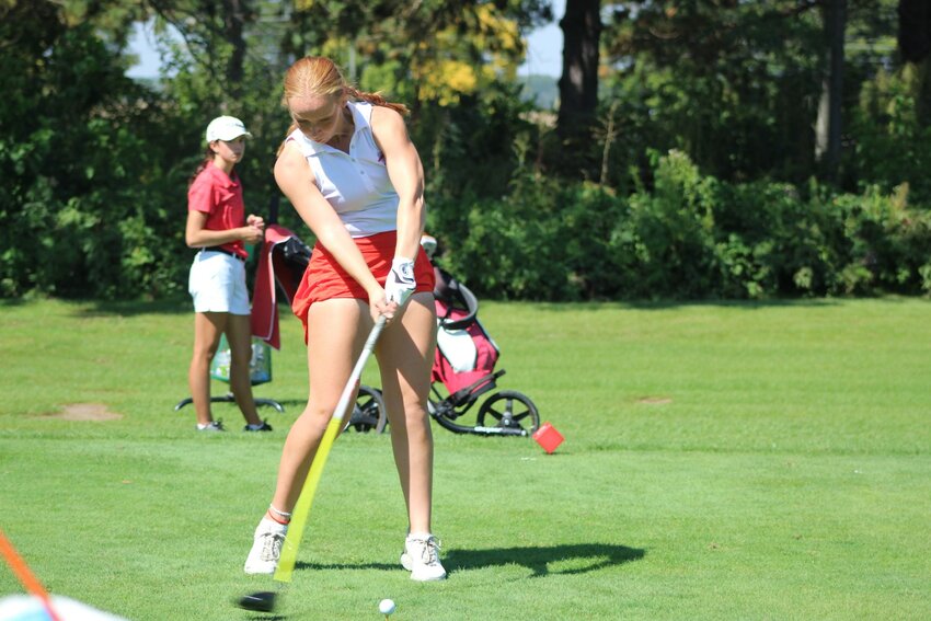 Southmont's Addison Meadows is headed back to the IHSAA Girls Golf State Finals for a 3rd straight year after firing a 77 at the Regional on Saturday.