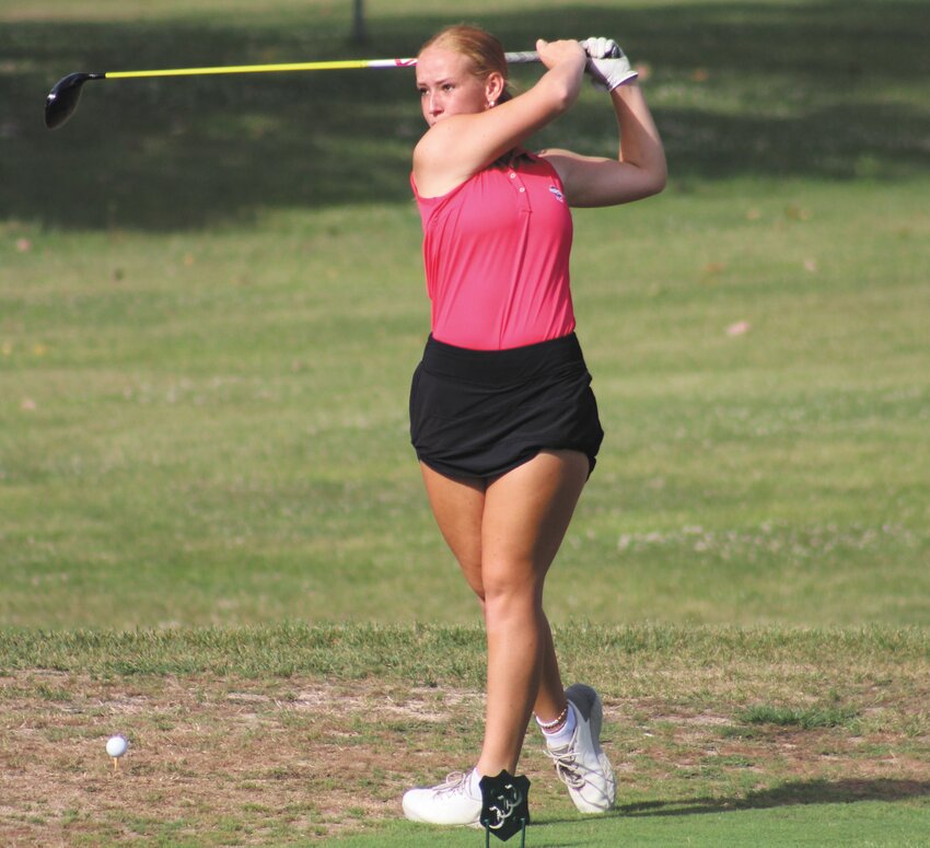 Southmont junior Addison Meadows qualified for the IHSAA Girls Golf State Finals for the 3rd straight season this past fall and was named 1st Team All-State for the 2nd straight year.