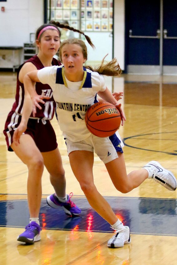 Freshman Henley Good was the Mustangs leading scorer in her first varsity season. FC enters the post-season looking to compete for a sectional title.