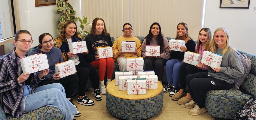 Hugs Express packages will be delivered to Meals on Wheels clients compliments of CNA program students from Ivy Tech.