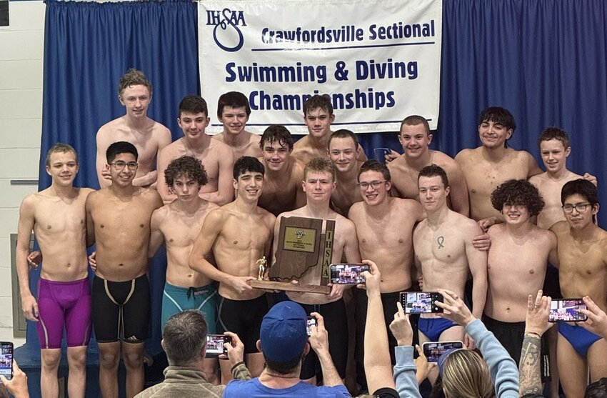 Crawfordsville boys swimming have dominated their swim sectional the last decade and on Saturday won their 5th straight sectional title and their 9th in the last 10 years.