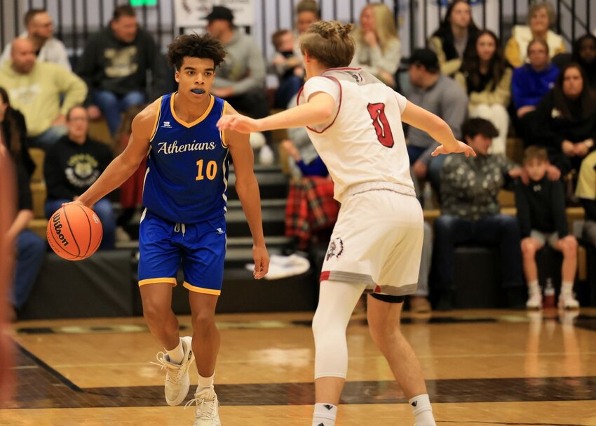 Crawfordsville senior Ethan McLemore did everything he could to keep Crawfordsville's season alive in their 65-53 loss to Danville. McLemore finished with a game-high 25 points, six steals and seven assists.