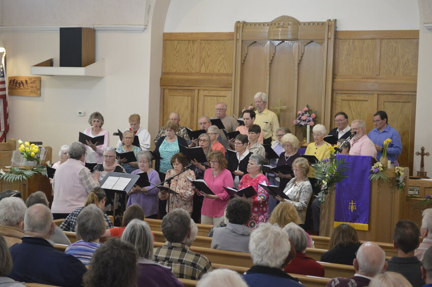Members from 13 different churches in Montgomery County got together on Sunday for the Montgomery County Collective Choir concert
