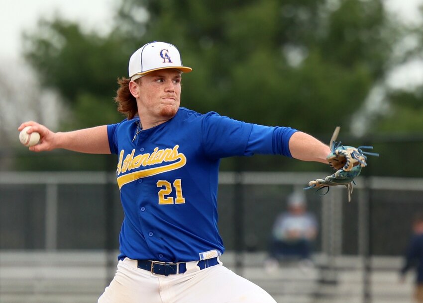 Senior ace Kale Wemer shined by striking out 11 Bruins over 6 innings and helped lead Crawfordsville baseball to a dominating 13-2 win over Tri-West on Tuesday.