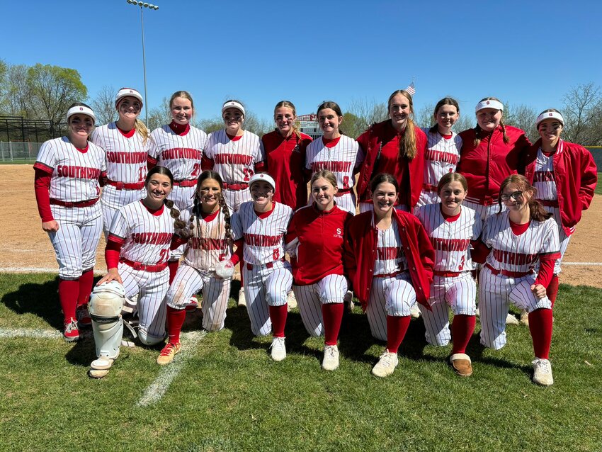 Southmont softball continued to dominate the county softball scene on Saturday as the Mounties defeated North Montgomery 22-4.