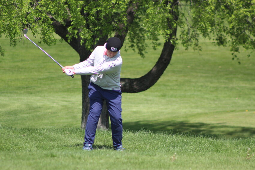 North MOntgomery's Neal Jeffery had the low-score for the 3 Montgomery County schools on Saturday at the Southmont Invite as the Charger senior carded an 80
