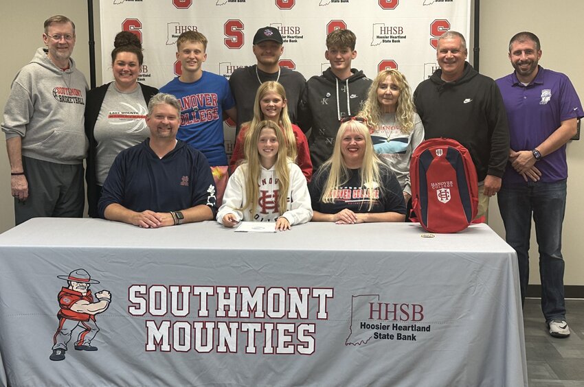 Southmont senior guard DeLorean ‘DeLo’ Mason officially signed with Hanover College last week as the back-to-back JR Girls Basketball Player of the Year will continue her career at the next level.